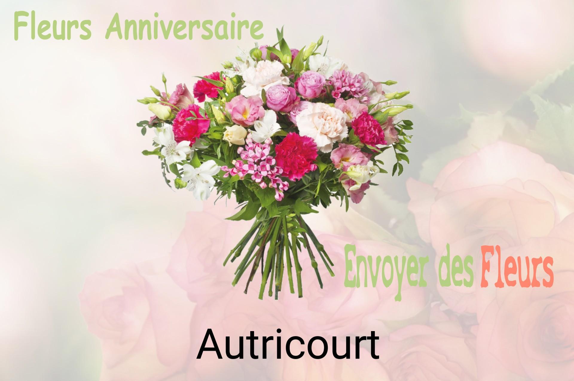 Bouquet de fleurs d’anniversaire livré à Autricourt