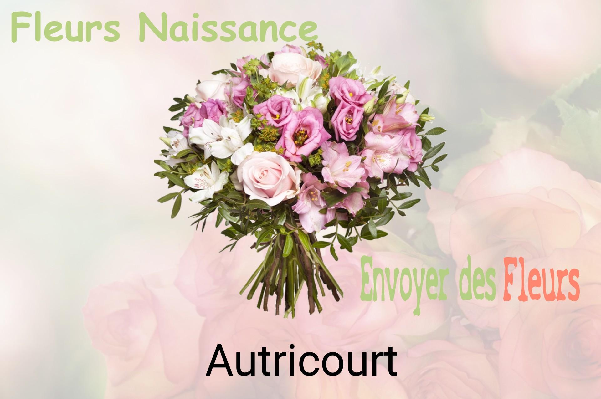 Bouquet de fleurs de naissance livré à Autricourt